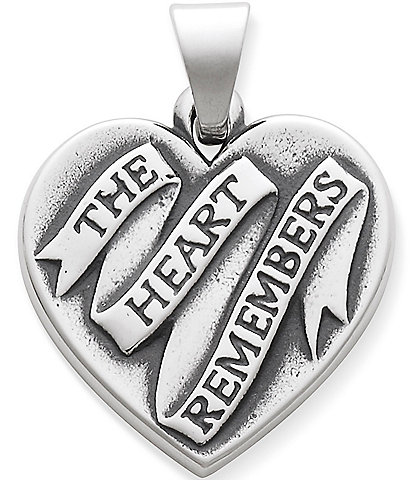 James Avery The Heart Remembers Pendant