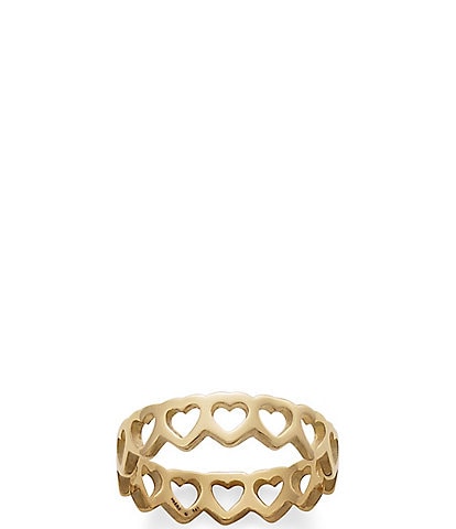 James Avery 14K Tiny Hearts Band