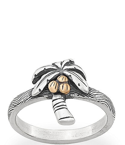 James Avery Tropical Palm Tree Ring