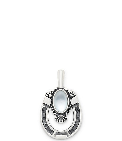James Avery Turquoise Western Horseshoe Charm