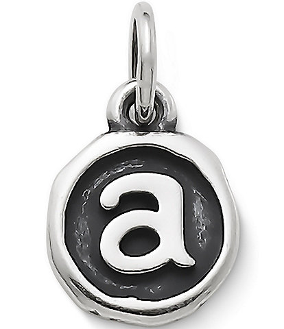 James Avery Vintage Type Initial Charm