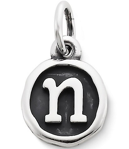 James Avery Vintage Type Initial Charm