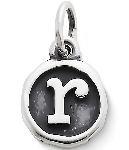 James Avery Vintage Type Initial Charm
