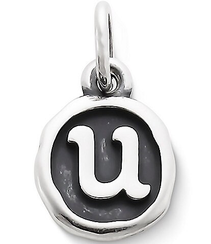 James Avery Vintage Type Initial Charm
