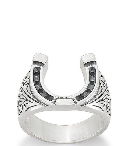 James Avery Western Horseshoe Ring