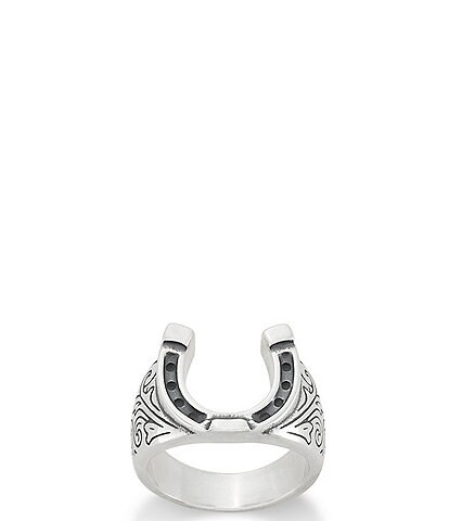 James Avery Western Horseshoe Ring