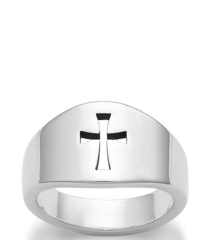 James Avery Wide Sterling Silver Crosslet Ring