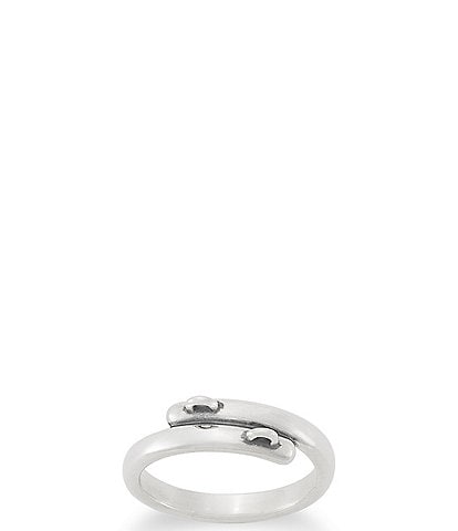 James Avery Wrapped Double Dangle Ring