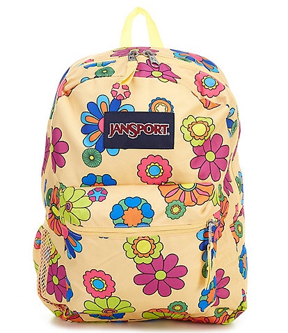 Jansport Kids Cross Town Flower Backpack