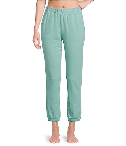 Jasmine & Ginger French Terry Elastic Waist With Drawstring Coordinating Lounge Joggers