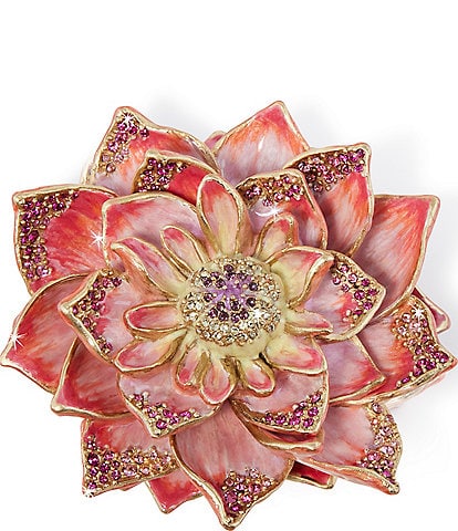Jay Strongwater Calista Dahlia Bloom Tabletop Accent