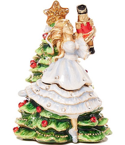 Jay Strongwater Holiday Collection 2024 Annual Holiday Nutcracker Suite Mini Trinket Box