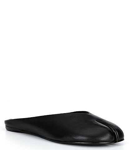 Jeffrey Campbell Cabalina Leather Split Toe Mules