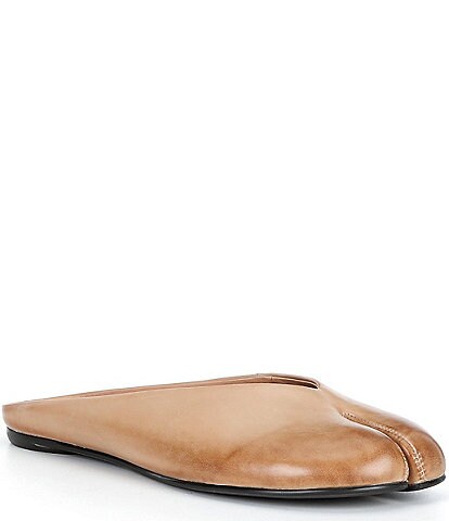 Jeffrey Campbell Cabalina Leather Split Toe Mules