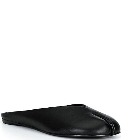 Jeffrey Campbell Cabalina Leather Split Toe Mules