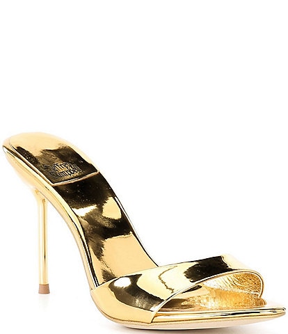 Jeffrey Campbell CE-Soire Patent Leather Dress Slide Sandals