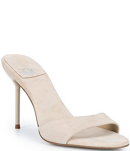 Jeffrey Campbell CE Soire Suede Stiletto Dress Slide Sandals