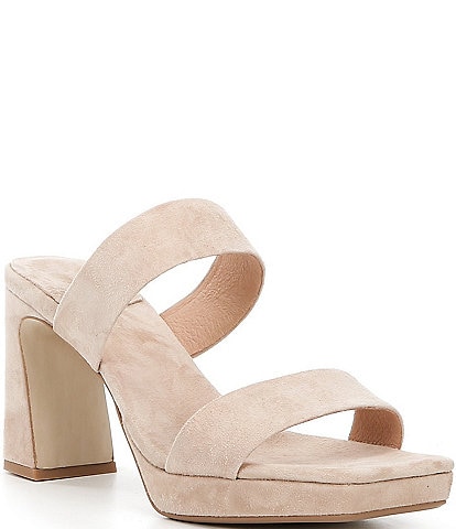 Jeffrey Campbell Danity Suede Platform Slide Sandals