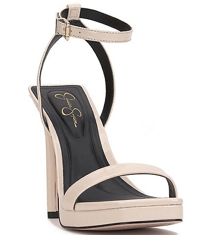 Jessica Simpson Adonia Patent Ankle Strap Platform Dress Sandals