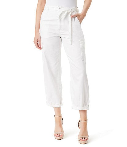 Jessica Simpson Allie High Rise Belted Cargo Pants