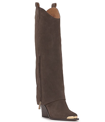 Jessica Simpson Astoli Foldover Western Tall Boots