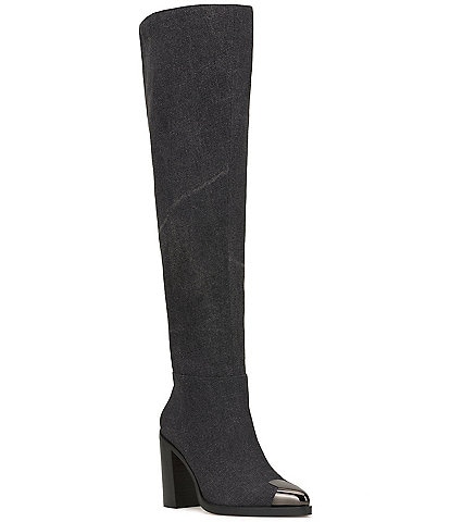 Dillards thigh high boots hotsell