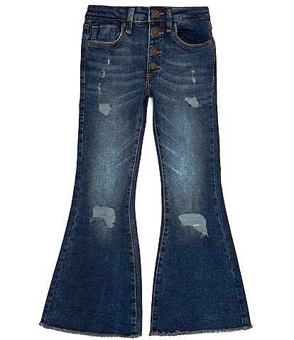 Hippie Girl Big Girls 7-16 Seam-Front Flare Jeans | Dillard's
