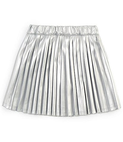 Jessica Simpson Big Girls 7-16 Metallic Pleated Skirt