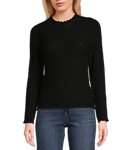 Jessica Simpson Camilla Mock Neck Sweater