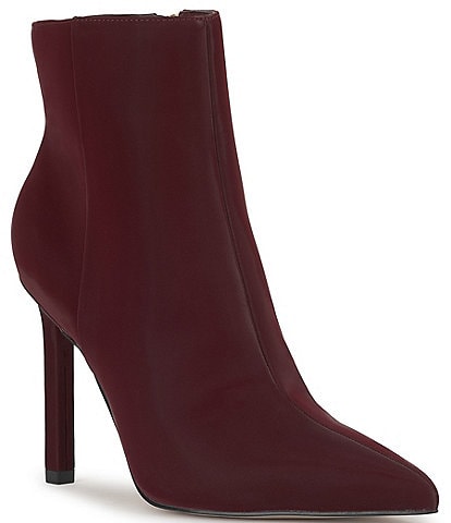 Jessica Simpson Debia Sateen Heeled Booties