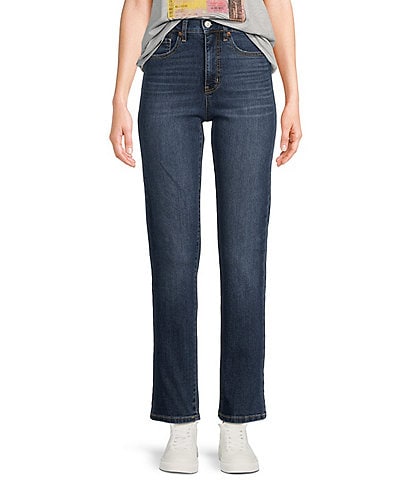 Jessica Simpson Harmony High Rise Slim Fit Straight Leg Jeans