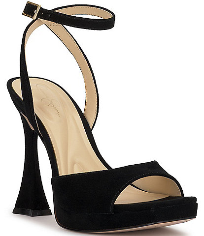 Jessica Simpson Jixte Suede Platform Sandals