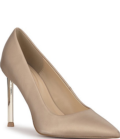 Jessica Simpson Kheloe Sateen Pointed Toe Pumps