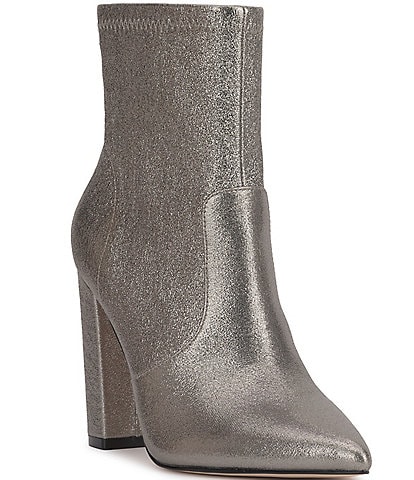 Jessica Simpson Narelle2 Shimmer Block Heel Booties