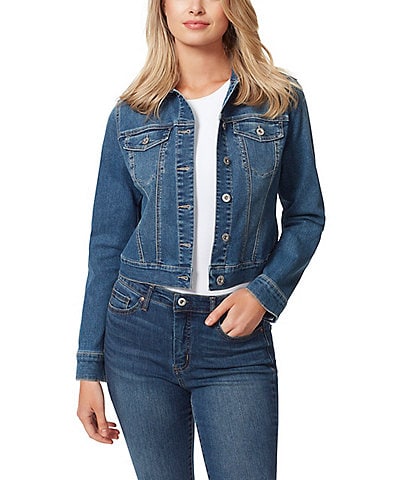 Jessica Simpson Pixie Long Sleeve Classic Denim Jacket