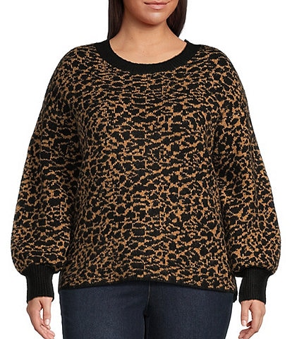 Jessica Simpson Plus Portia Cropped Sweater