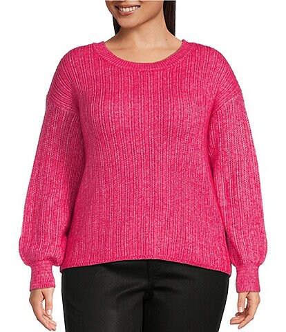 Jessica Simpson Plus Size Portia Cropped Sweater