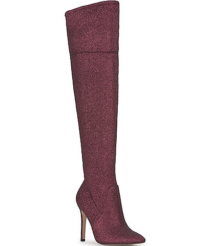 Jessica Simpson Ponseta Glitter Over the Knee Boots