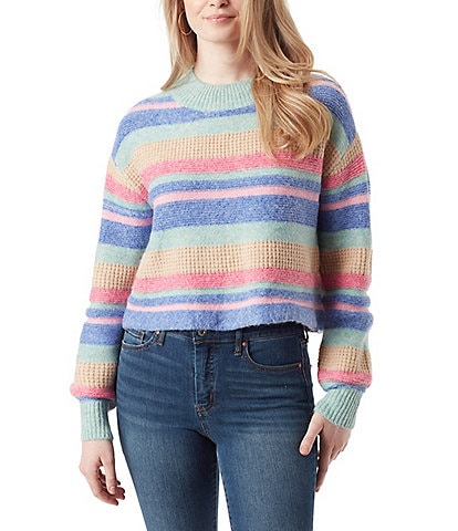 Jessica Simpson Portia Stripe Print Sweater