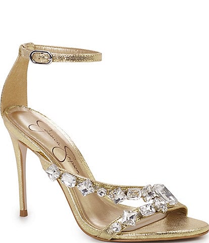 Jessica Simpson Raela Gem Embellished Dress Sandals