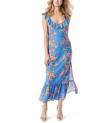 Jessica Simpson Raya Sleeveless Floral Print Slip Dress