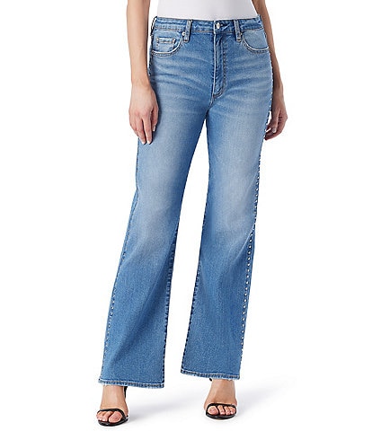 Jessica Simpson Rhythm Stud Mid Rise Bootcut Jeans