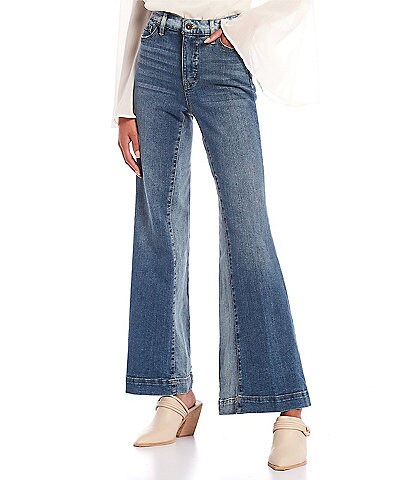 Jessica Simpson True Love High Rise Wide Leg Trouser Jeans