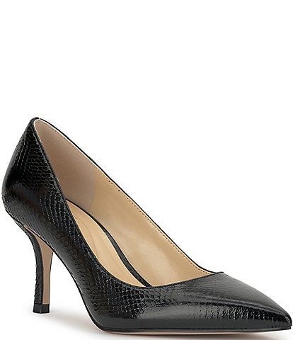 Jessica Simpson Voemi Embossed Pointed Toe Pumps
