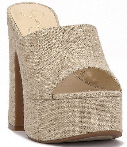 Jessica Simpson Xona Platform Slide Sandals
