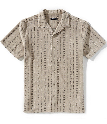 JETTY Asbury Short Sleeve Woven Camp Shirt