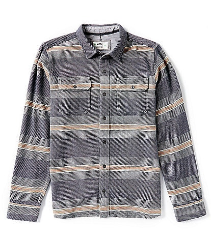 Jetty Horizon Flannel Long Sleeve Woven Shirt