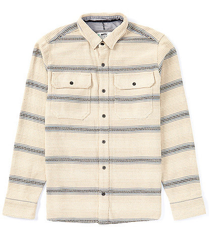 JETTY Horizon Heavyweight Flannel Long Sleeve Woven Shirt