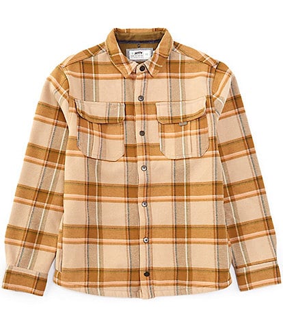 JETTY Hull Arbor Flannel Plaid Shirt Jacket