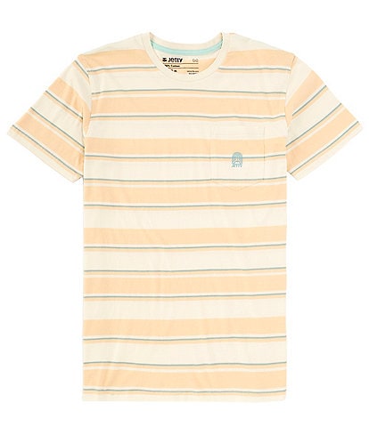 JETTY Nosara Short Sleeve Striped Pocket T-Shirt